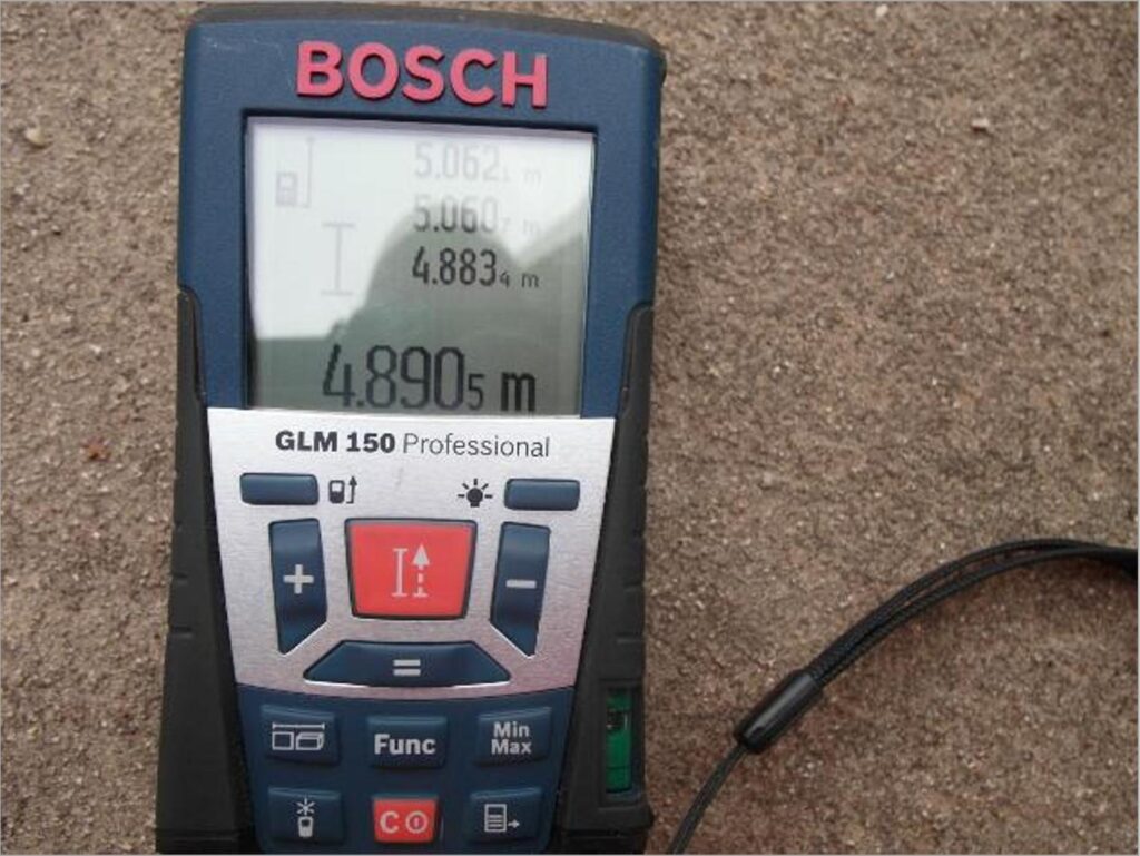 Bosch Glm 150 Professional Laser Entfernungsmesser 4 8905m Höhenmessung Schwerlast-transporttechniker-de